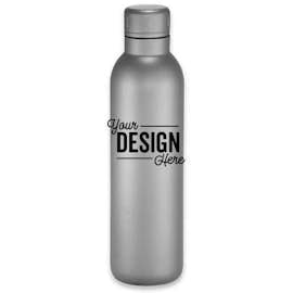 17 oz. Thor Matte Copper Vacuum Insulated Water Bottle - Color: Gray