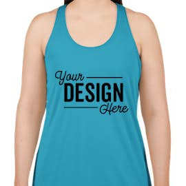 Badger Women's Performance Racerback Tank - Color: Electric Blue