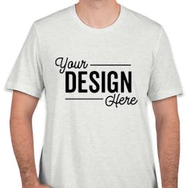 Canada - Bella + Canvas Tri-Blend T-shirt - Color: White Fleck Tri-Blend