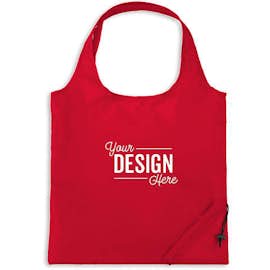 Bungalow Foldaway Shopper Tote - Color: Red