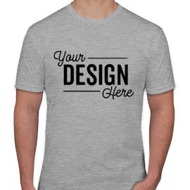 Next Level USA-Made Jersey T-shirt - Color: Heather Grey
