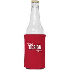Foldable Bottle Cooler - Color: Red