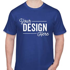 American Apparel USA-Made Jersey T-shirt - Color: Lapis
