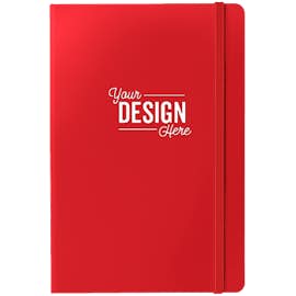 Ambassador Hard Cover Notebook - Color: Red
