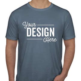 Canada - Gildan Softstyle Jersey T-shirt - Color: Indigo Blue