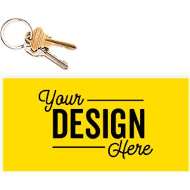 7.5 in. x 3.75 in. Rectangular Bumper Sticker - Color: Yellow