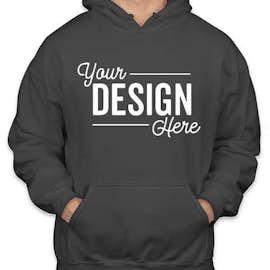 Gildan Midweight 50/50 Pullover Hoodie - Color: Charcoal