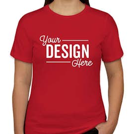 Canada - Bella + Canvas Women's Jersey T-shirt - Color: Red