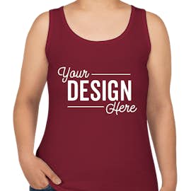 Anvil Women's Jersey Tank - Color: Independence Red