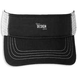 Richardson Trucker Visor - Color: Black / White