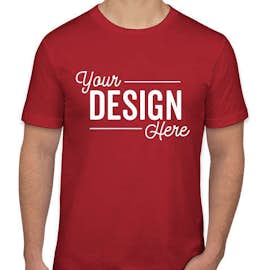 Canada - Bella + Canvas Jersey T-shirt - Color: Canvas Red