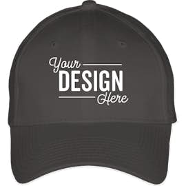 New Era 39THIRTY Stretch Fit Cotton Hat - Color: Graphite