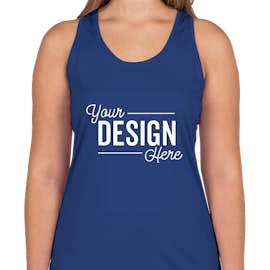 Augusta Women's Mesh Back Performance Racerback Tank - Color: Royal