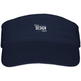 Valucap Bio-Washed Visor - Color: Navy
