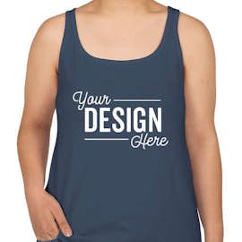 Bella + Canvas Women's Jersey Tank - Color: Navy