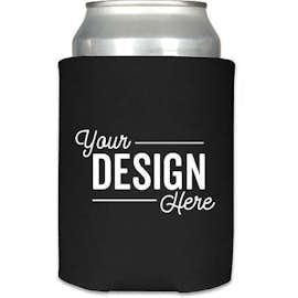 Foldable Can Cooler - Color: Black