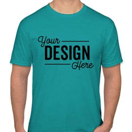 Canada - Next Level 60/40 T-shirt - Color: Bondi Blue