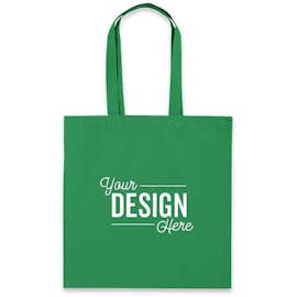Lightweight 100% Cotton Tote - Color: Kelly