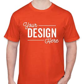 American Apparel USA-Made Jersey T-shirt - Color: Orange