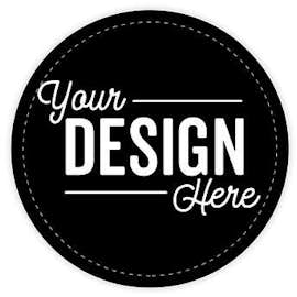 Full Color 3 in. Circle Magnet - Color: Black