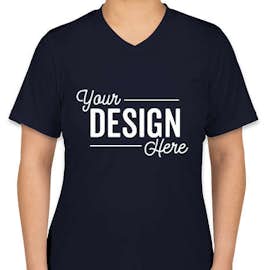 Canada - Team 365 Women's Zone V-Neck Performance Shirt - Color: Sport Dark Navy