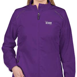 Core 365 Women's Lightweight Full Zip Jacket - Color: Campus Purple