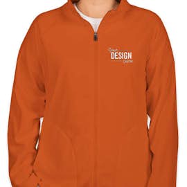 Team 365 Women's Full Zip Microfleece Jacket - Color: Sport Burnt Orange