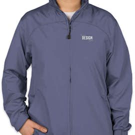 North End Women's Full Zip Hooded Jacket - Color: Deep Periwinkle