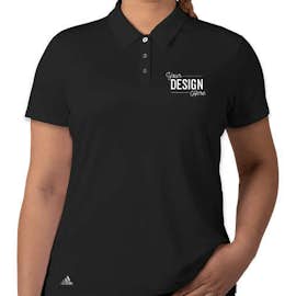 Adidas Women's Performance Polo - Color: Black