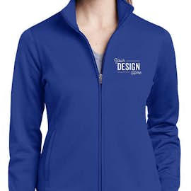 Sport-Tek Women's Sport-Wick Tech Fleece Full Zip Jacket - Color: True Royal