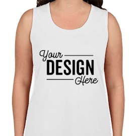 Anvil Women's Freedom Muscle Tank - Color: White