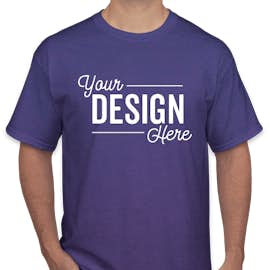 Canada - Gildan 100% Cotton T-shirt - Color: Lilac