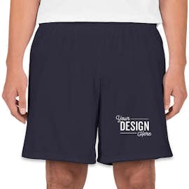 High Five Contrast Performance Shorts - Color: Navy / White