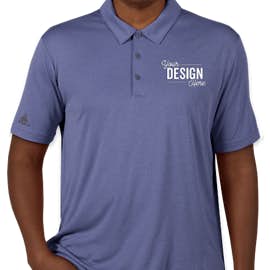 Adidas Heather Performance Polo - Color: Collegiate Royal Heather