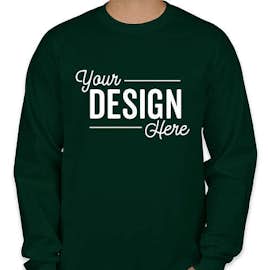 Canada - Gildan Ultra Cotton Long Sleeve T-shirt - Color: Forest