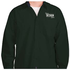Port Authority Long Sleeve Easy Care Shirt - Color: Dark Green / Navy