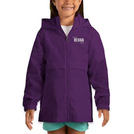 Team 365 Youth Zone Protect Lightweight Jacket - Color: Sport Purple