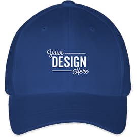 Yupoong Youth Twill Flexfit Hat - Color: Royal