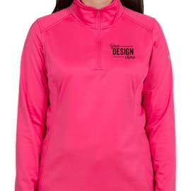 The North Face Women's Tech Quarter Zip Fleece Pullover - Color: Petticoat Pink