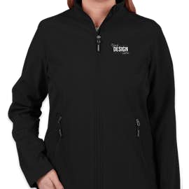 Core 365 Women's Fleece Lined Soft Shell Jacket - Color: Black