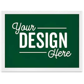 Full Color 24" x 18" Sign - Color: Forest Green