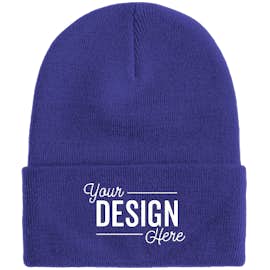 Port & Company Cuff Beanie - Color: Athletic Royal