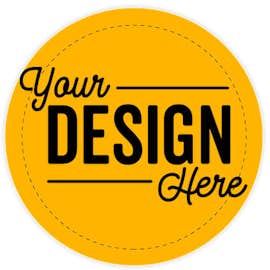 Full Color 2 in. Circle Magnet - Color: Athletic Gold