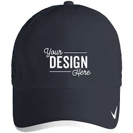 Nike Dri-FIT Swoosh Perforated Hat - Color: Navy