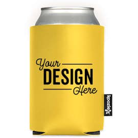 Deluxe Vinyl Foldable Can KOOZIE ® - Color: Yellow