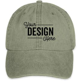 Adams Pigment Dyed Hat - Color: Spruce Green