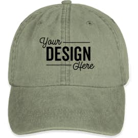 Adams Pigment Dyed Hat - Color: Spruce Green