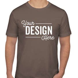 Canada - Bella + Canvas Jersey T-shirt - Color: Pebble Brown