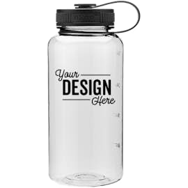 34 oz. h2go Wide Water Bottle - Color: Clear