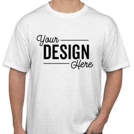 Canada - Gildan DryBlend 50/50 T-shirt - Color: White